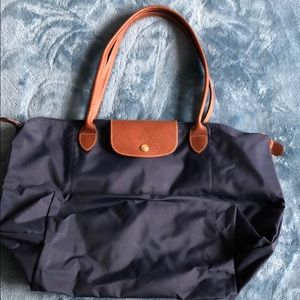 Longchamp navy blue Le Pliage